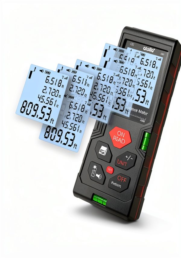 Atolla Laser Distance Meter 328ft High Accuracy Waterproof-4