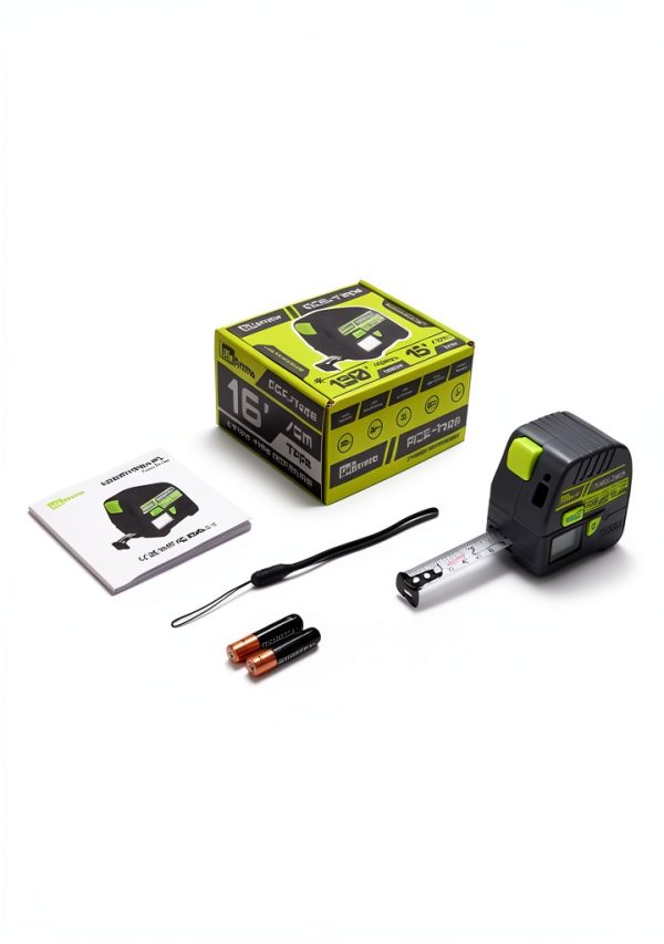 Inkerma Laser Tape Measure High Precision 2-in-1 Tool-6