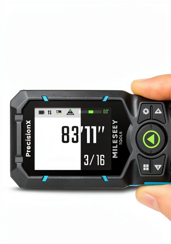MiLESEEY S50 Green Laser Distance Meter 400ft Tool-6