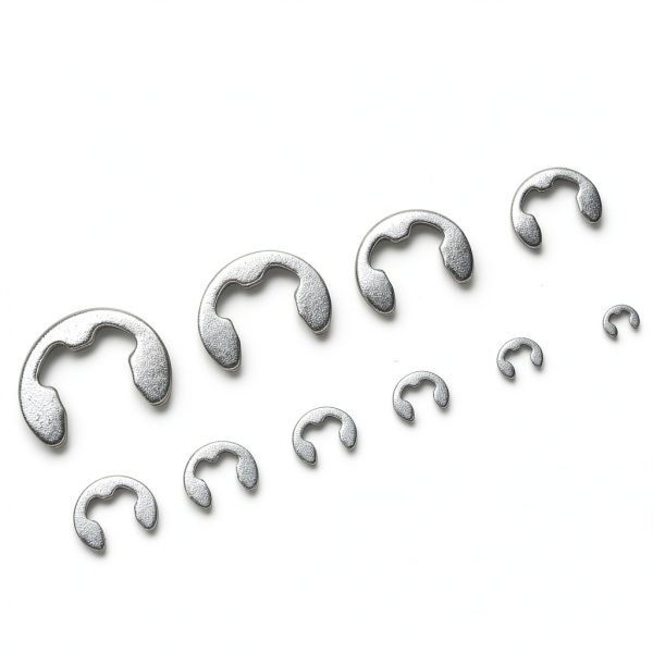 JianFeng Stainless Steel E Clip Rings 10 Size Set-3