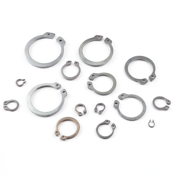 Hilitchi External Snap Retaining Rings 304 Stainless Steel-1