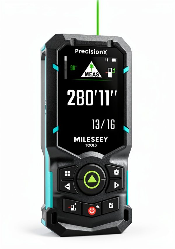 MiLESEEY S50 Green Laser Distance Meter 400ft Tool-0