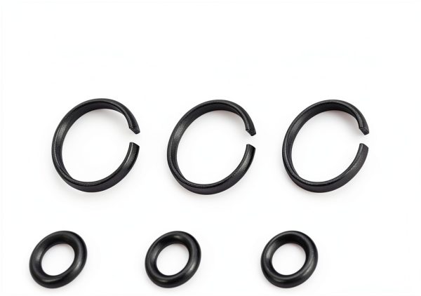 TALSWIF 1/2 Retaining Ring Clip Carbon Steel O-Ring Set-2
