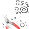 Rustark Snap Ring Assortment Kit Alloy Steel 312 Pieces-4