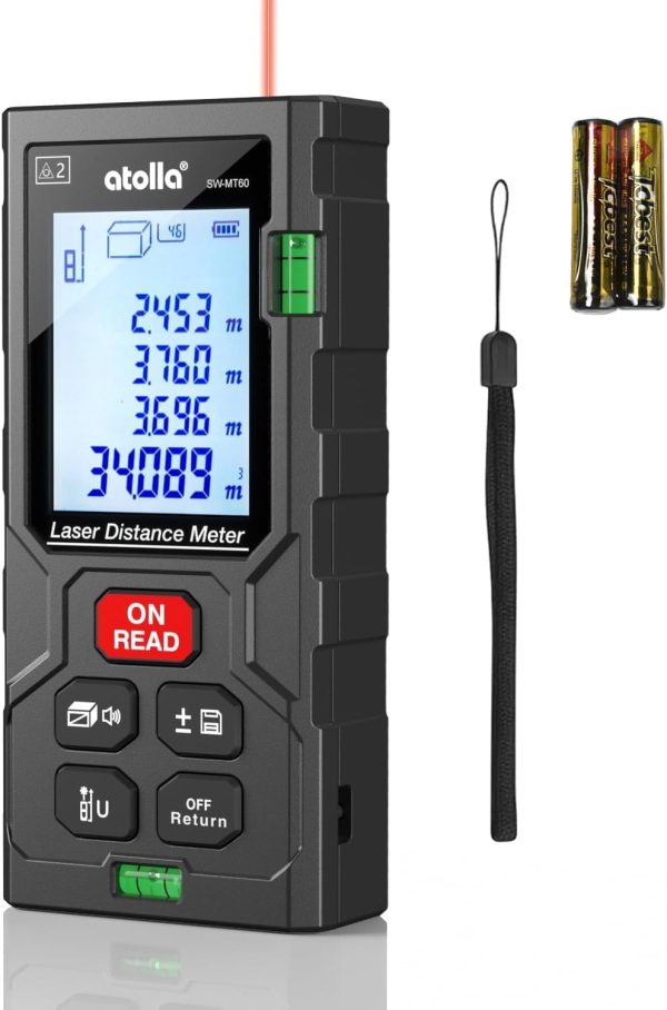 atolla Laser Measure Tool 60m Range Golf Distance Meter-0