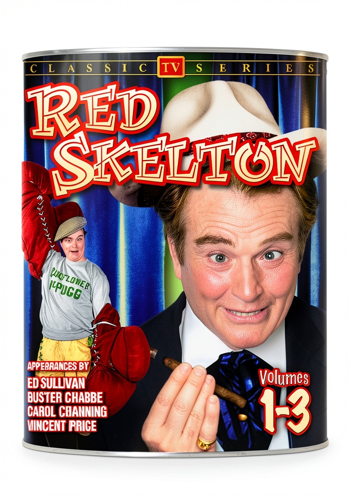 Installing Red Skelton Industrial Safety Training DVD Black White on a wooden desk