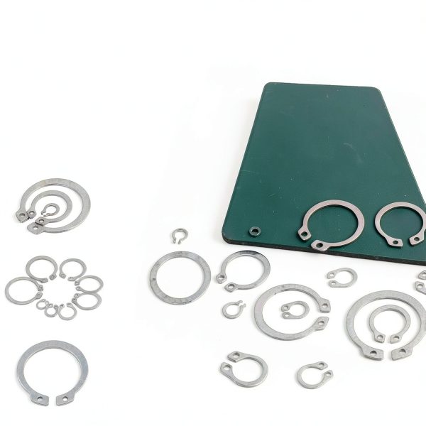 Glarks Stainless Steel C Clip Retaining Rings Assortment Set-3