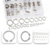 Glarks Stainless Steel C Clip Retaining Rings Assortment Set-2
