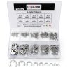 JianFeng Stainless Steel E Clip Rings 10 Size Set-0