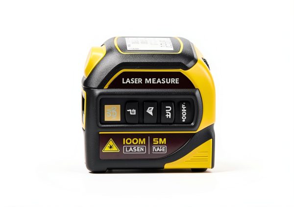 Generic Laser Distance Meter Rechargeable Yellow Survey Tool-1