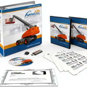 Aerial Lift Certification Kit OSHA Training English Spanish-0