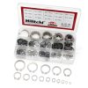Hilitchi External Snap Retaining Rings 304 Stainless Steel-6