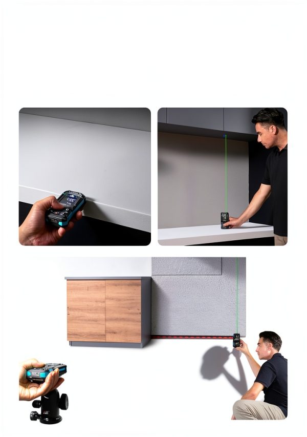 MiLESEEY S50 Green Laser Distance Meter 400ft Tool-9