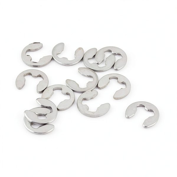 E-Clip 304 Stainless Steel Retaining Ring uxcell Brand-0
