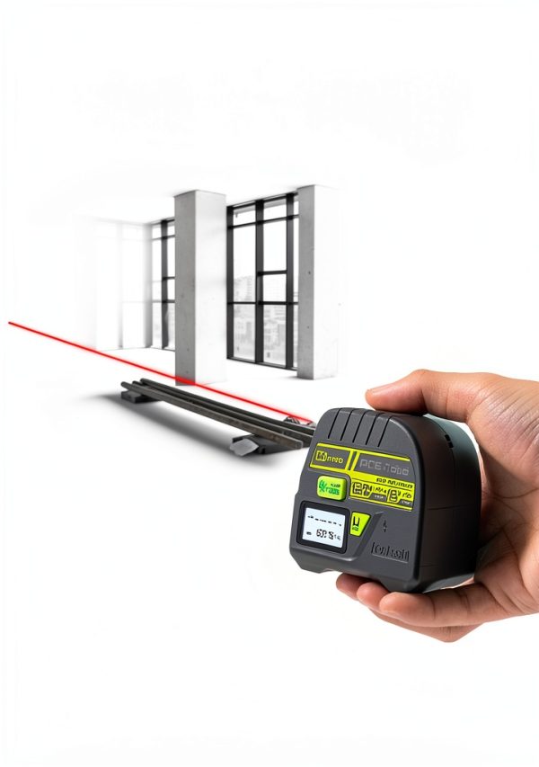 Inkerma Laser Tape Measure High Precision 2-in-1 Tool-3