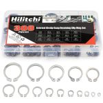 Hilitchi External Snap Retaining Rings 304 Stainless Steel-0