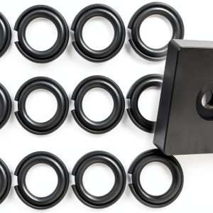 TALSWIF 1/2 Retaining Ring Clip Carbon Steel O-Ring Set-0