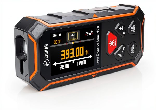 CIGMAN CD-60R Laser Distance Meter Bilateral Measurement-0