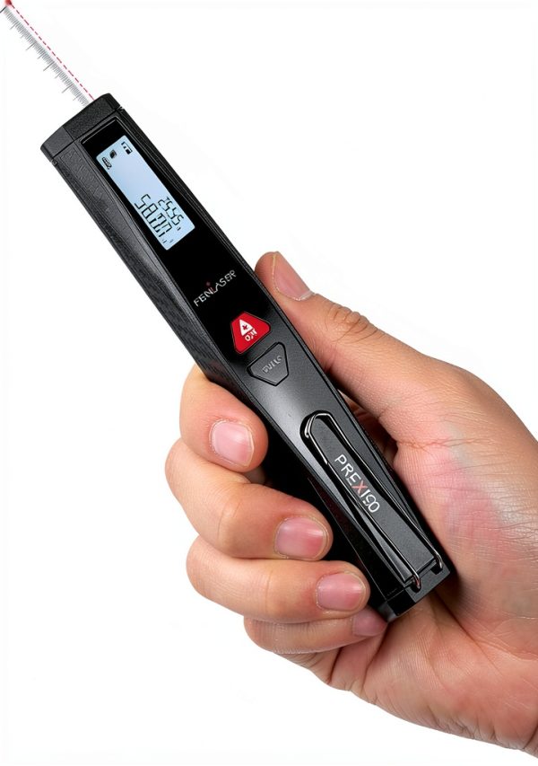 Prexiso Laser Measure Black 135 Ft Compact High Accuracy-0