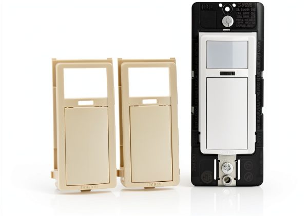 Leviton DVS05-1LZ 3‑Way Motion‑Activated Switch White/Ivory 1‑Inch-4