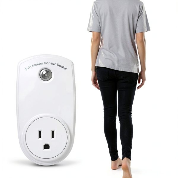 Macarrie Motion Sensor Wall Switch 120V 10A Plug with Anti‑Shock-3