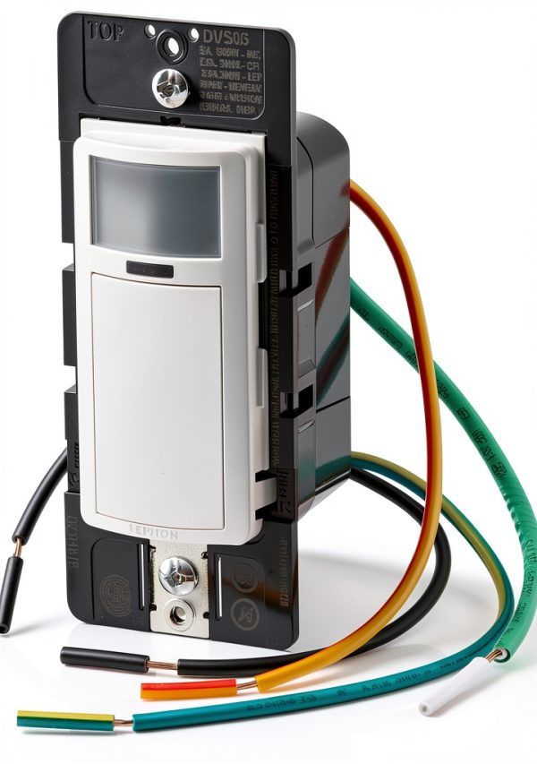 Leviton DVS05-1LZ 3‑Way Motion‑Activated Switch White/Ivory 1‑Inch-1