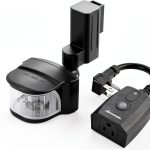 Wireless Motion Sensor Switch DEWENWILS HMSR11S Black Outlet Combo-0