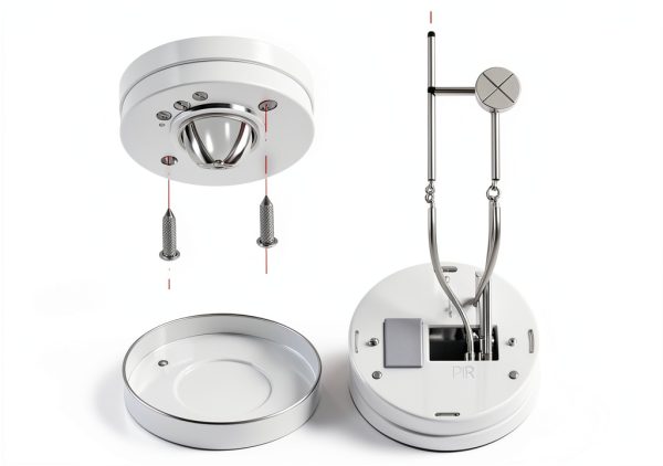 Ceiling Occupancy Sensor Sensky SK036 White Adjustable Motion Detector-4