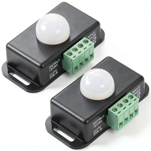 PIR Motion Sensor Switch RTNLIT Adjustable Timer 12V-24V 6A-0