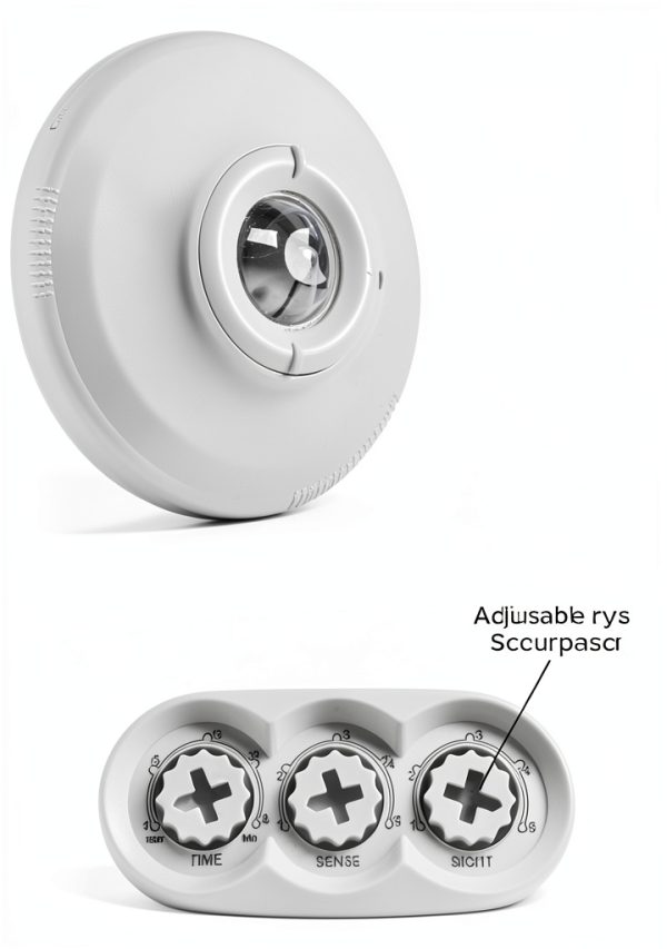 Maxxima Motion-Activated Ceiling Mount Occupancy Sensor with 360° PIR,-4