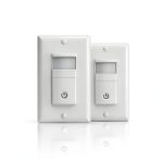 ECOELER Motion Sensor Light Switch White YM2106-WH Wall Mount 30ft-0