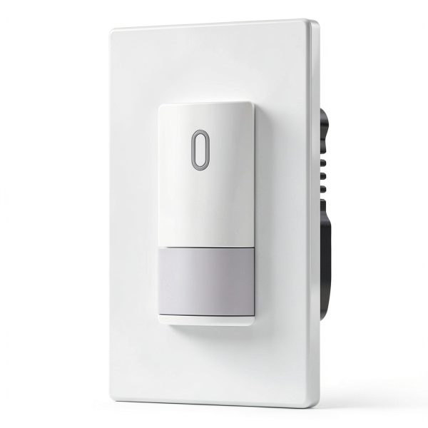 ELEGRP Motion Activated Wall Switch Ultra Slim Matte Finish 1 Pack-0