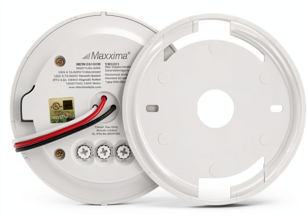 Maxxima Motion-Activated Ceiling Mount Occupancy Sensor with 360° PIR,-7