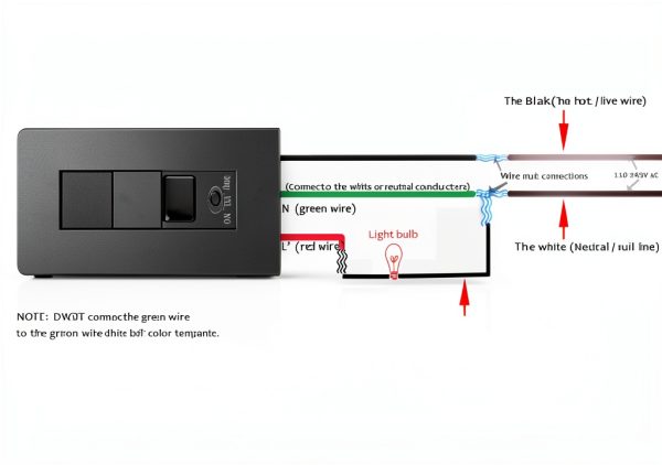 Sensky BS033 Motion-Activated Wall Switch with Adjustable Timer-1
