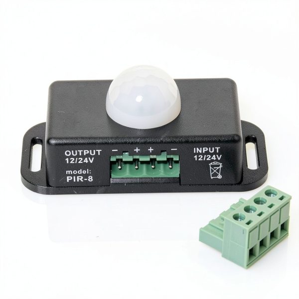 PIR Motion Sensor Switch RTNLIT Adjustable Timer 12V-24V 6A-4