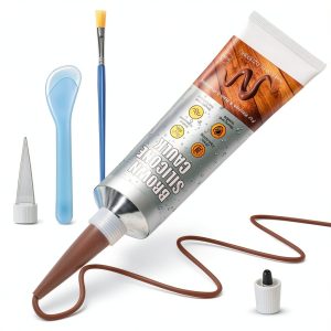 Brown Caulk JAOJAO 100ml Silicone Sealant Strong Bonding Resistant-0