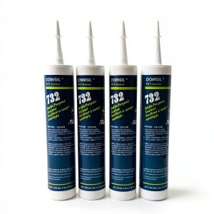 Dowsil 732 Multi-Purpose Silicone Sealant Clear 10.1 oz (4-Pack)-0