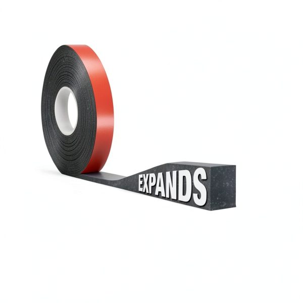 EMSEAL AST Foam Sealant Tape Black 4m Roll UV-Stable Polyurethane-4