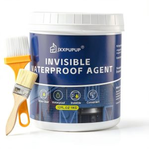 Invisible Waterproof Sealant JXXPUPUP 1kg Transparent for Roof & Walls-0